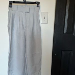 H&M light blue trousers